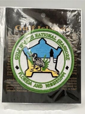 Gulf Islands National Seashore Florida & Mississippi  3” Embroidered Patch New